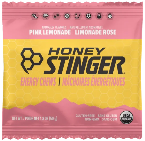 Bonbons énergétiques Pink Lemonade de Honey Stinger