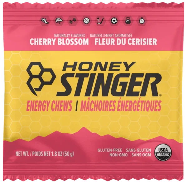 Bonbons énergétiques biologiques Cherry Blossom de Honey Stinger