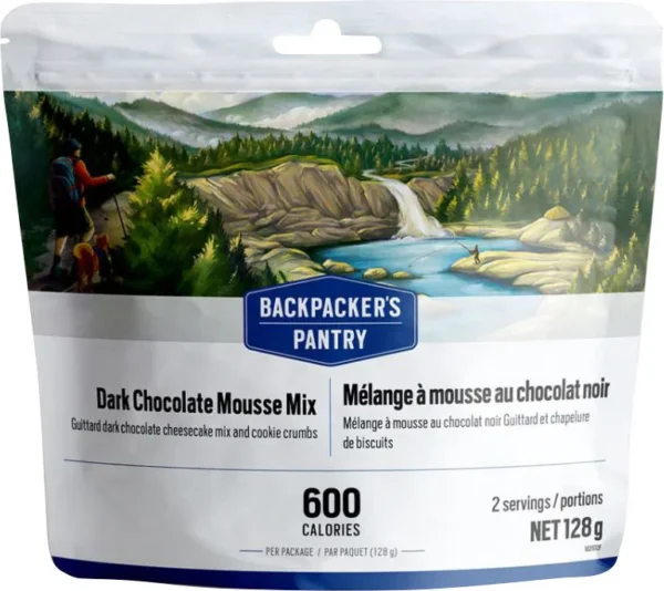 Mélange à mousse au chocolat noir de Backpacker's Pantry