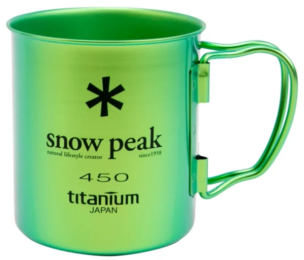 Tasse à simple paroi en titane de Snow Peak