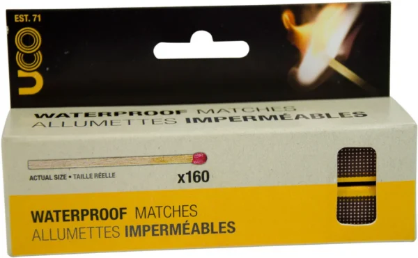 Allumettes hydrorésistantes (paquet de 4) de UCO