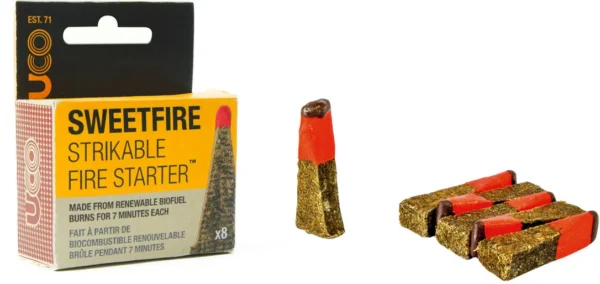 Allume-feu Sweetfire hydrorésistant de UCO