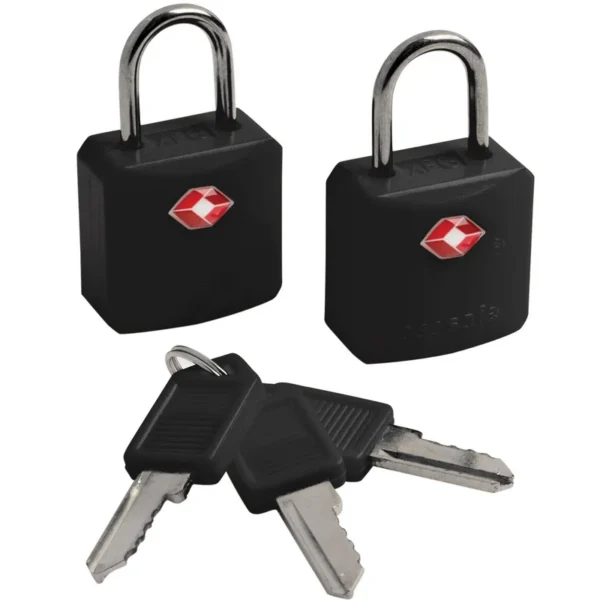Ensemble de deux cadenas à clé Prosafe 620 de Pacsafe