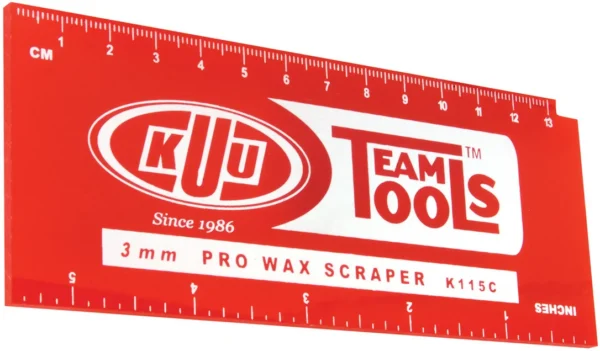 Grattoir Plexi 3 mm de Kuu