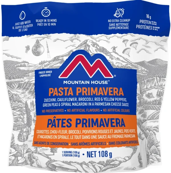 Pâtes Primavera de Mountain House