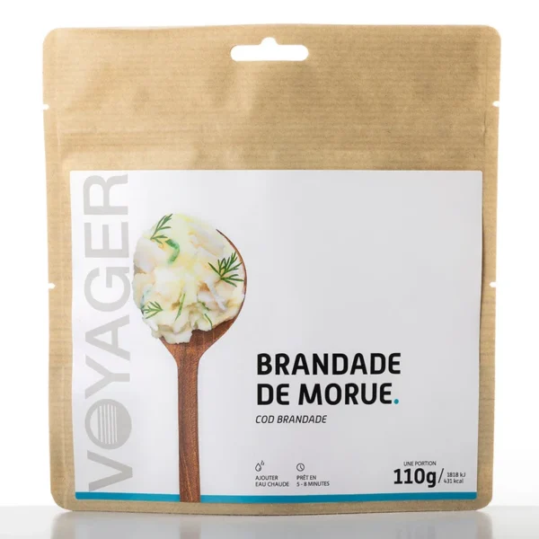 Brandade de morue lyophilisé