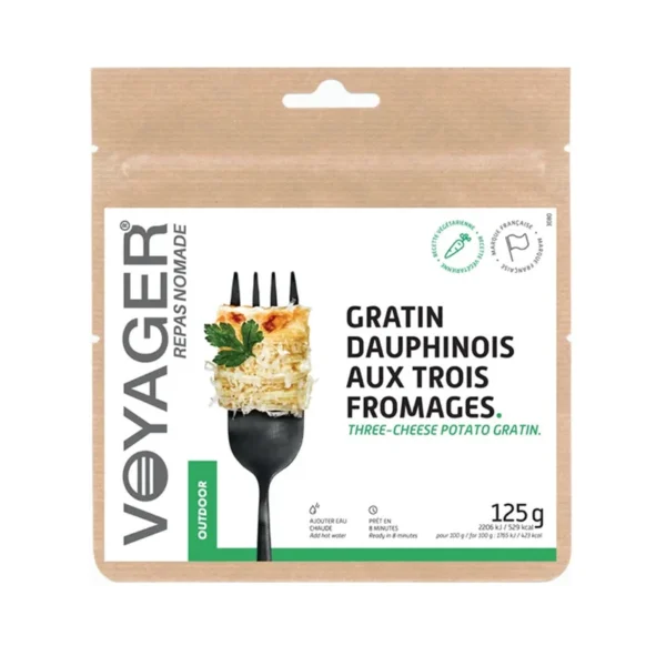 Gratin dauphinois aux 3 fromages lyophilisé
