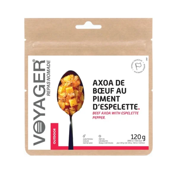 Axoa de bœuf au piment d’Espelette lyophilisé