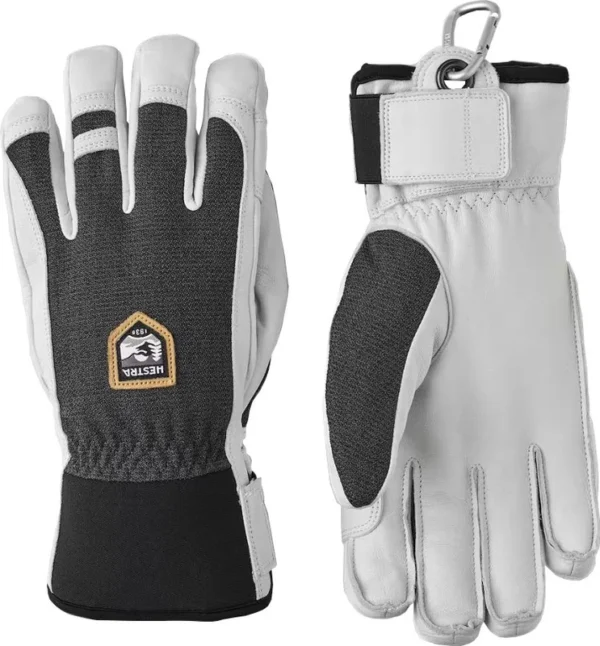 Gants en cuir Army Patrol de Hestra – Unisexe