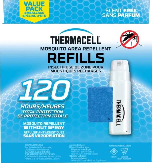 Plaquettes de recharge 120 heures de Thermacell