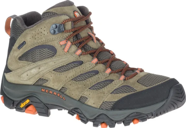 Souliers de course sur sentier Moab 3 Mid GTX de Merrell – Hommes