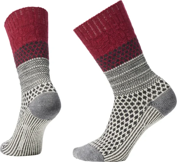 Bas Everyday Popcorn Cable Crew de Smartwool – Femmes