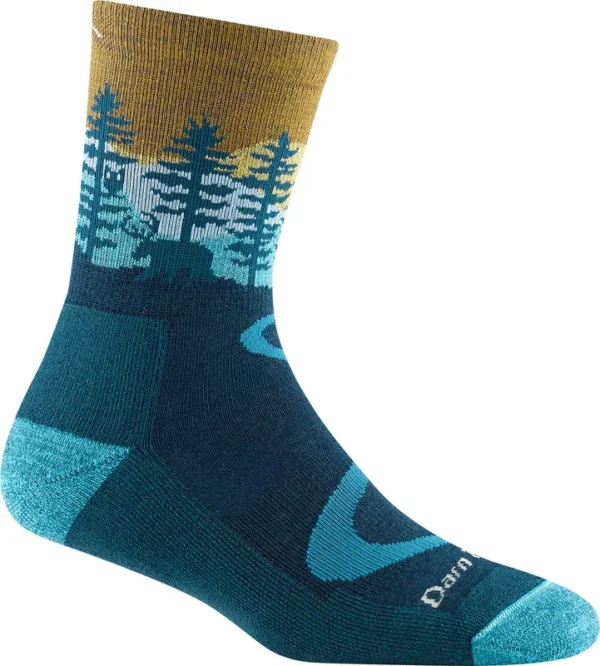 Northwoods Midweight Micro Crew Socks de Darn Tough – Femmes