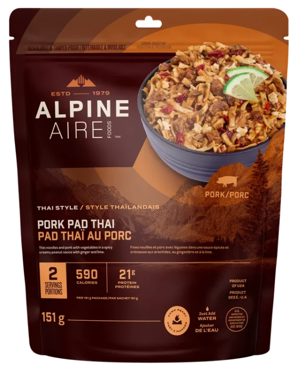Pad Thaï au Porc de AlpineAire
