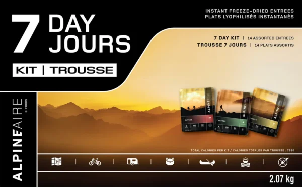 Trousse de 7 jours de AlpineAire