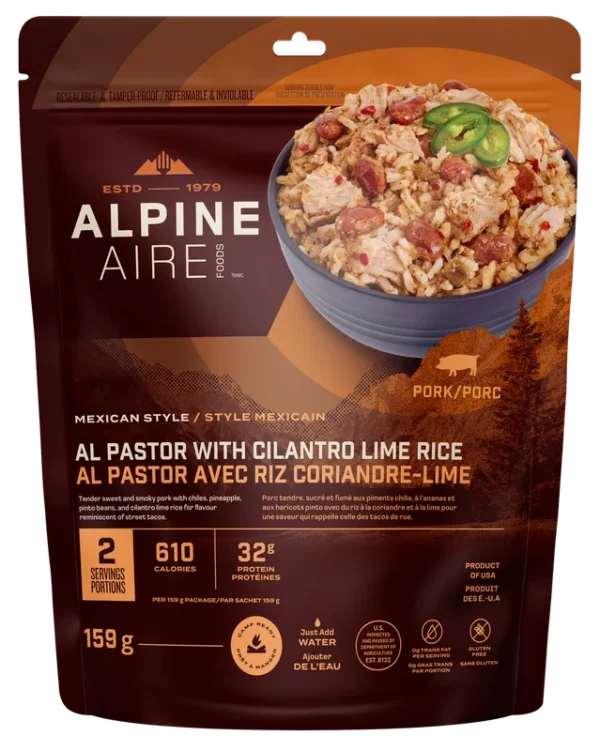 Al pastor avec du riz à la coriandre lime de AlpineAire
