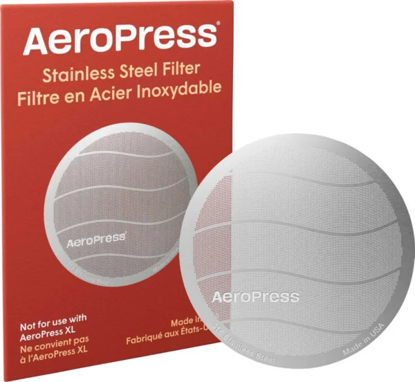 Filtre réutilisable en acier inoxydable de Aeropress