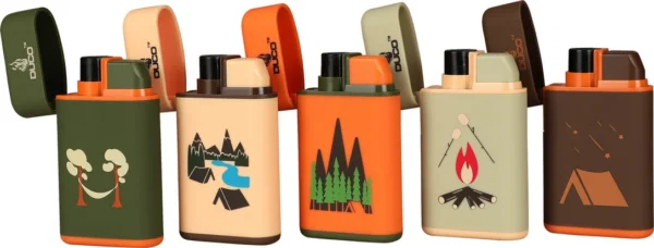 Briquet torche de camping coupe vent de Duco