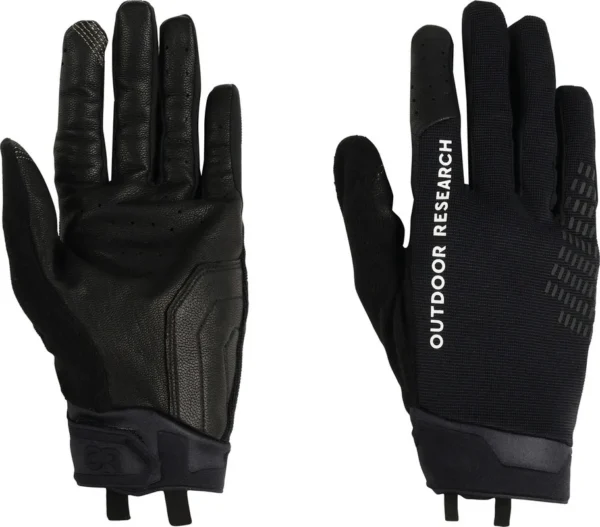 Gants de vélo à paume en cuir Freewheel de Outdoor Research – Unisexe