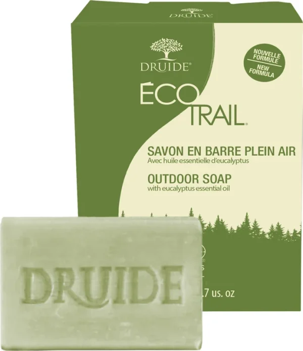 Barre de savon d’eucalyptus de Druide