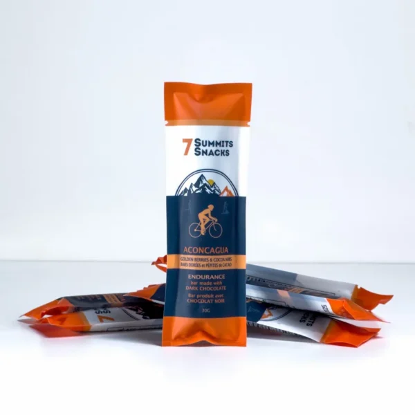 Barre d'énergie au chocolat d'Aconcagua de 7 Summits Snacks
