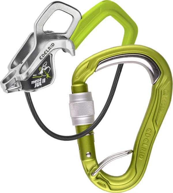 MegaJul II + HMS Bulletproof Screw FG Belay K de Edelrid