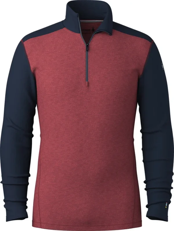 Couche de base mérinos thermique 1/4 zip de Smartwool – Hommes