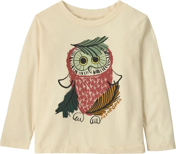 T-shirt graphique à manches longues Bébé de Patagonia – Bébés à petits