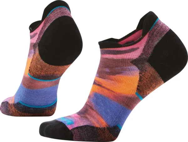 Run Targeted Cushion Brushed Print Low Ankle Socks de Smartwool – Femmes