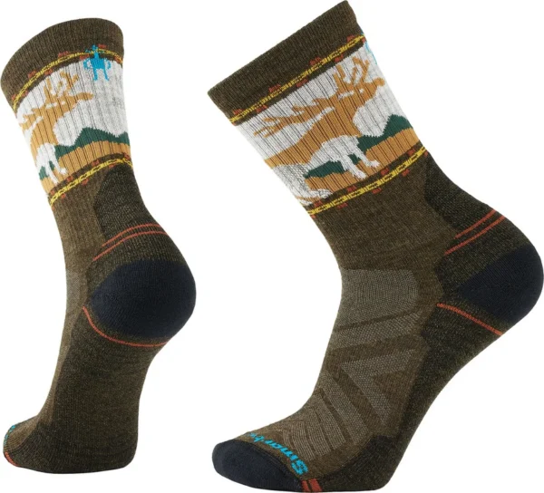Hike Light Cushion Mountain Moose Crew Socks de Smartwool – Unisexe