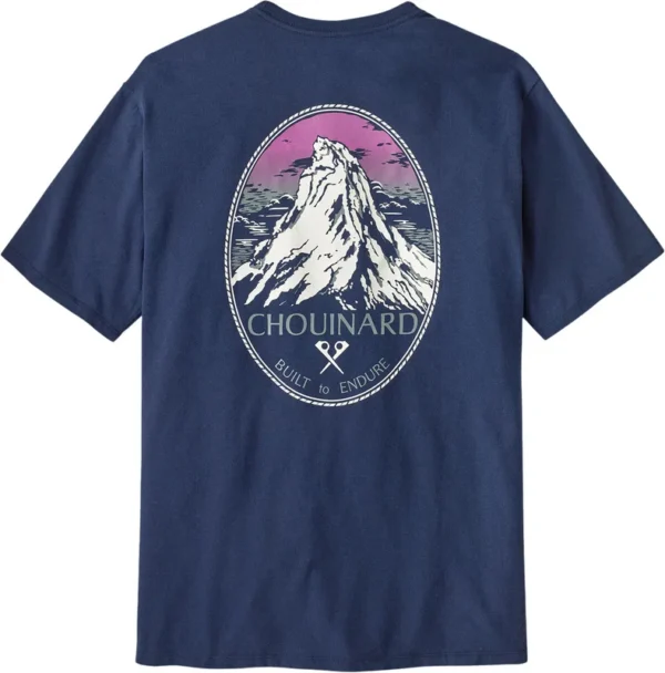 Responsibili-Tee avec poche Chouinard Crest de Patagonia – Hommes