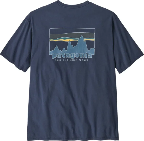 T-shirt biologique 73 skyline de Patagonia – Hommes