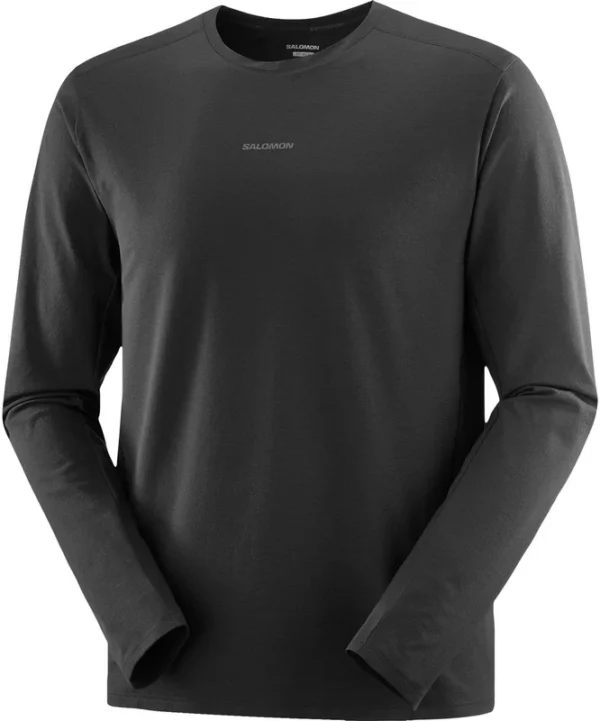 T-shirt à manches longues Trackline de Salomon – Hommes