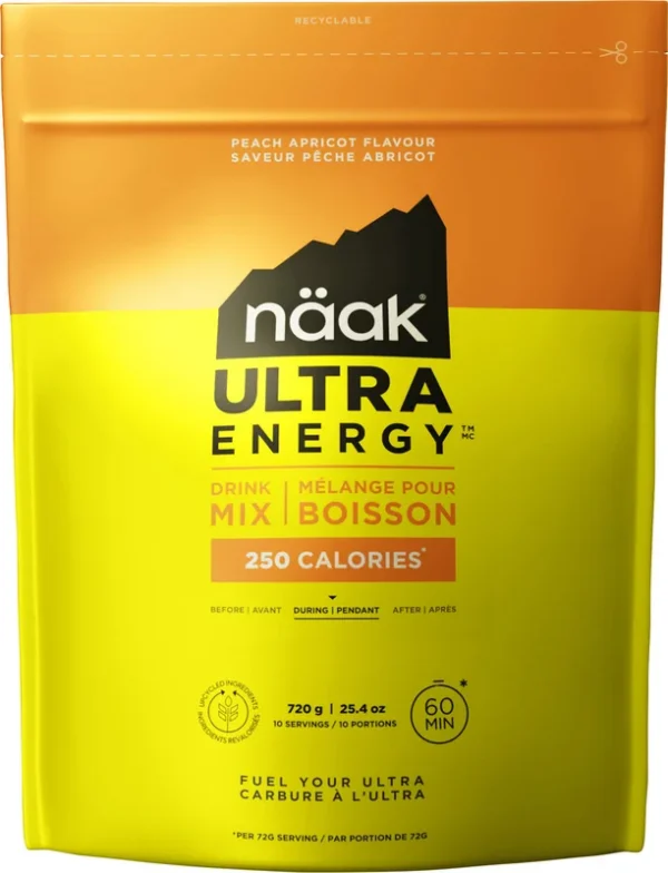 Ultra Energy Drink Mix Peach and Apricot de Naak