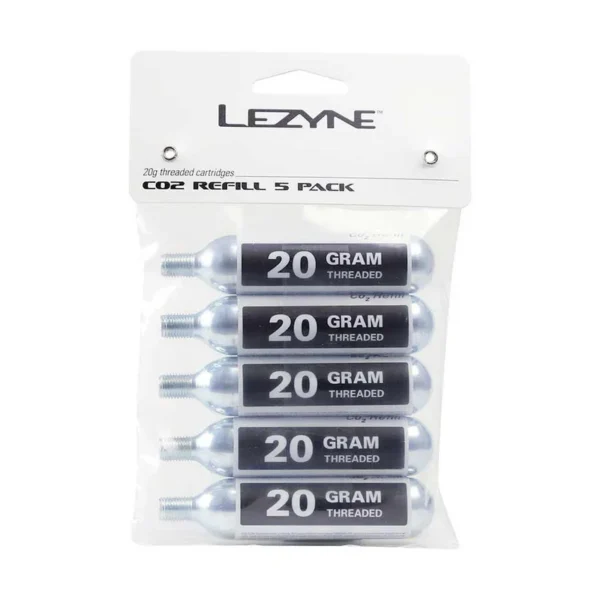 Cartouches de CO2 – 20 g (paquet de 5) de Lezyne