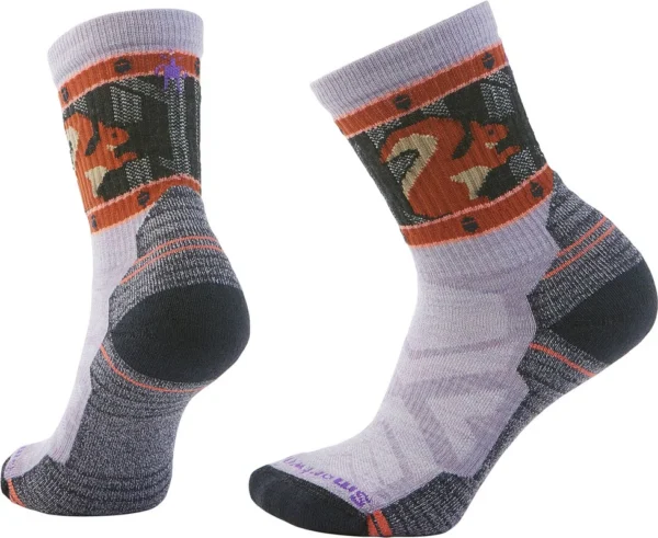 Chaussettes de rando lég. coussin Squirrely Crew de Smartwool – Femmes
